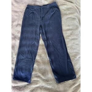 Stussy Navy Blue Cotton Pants